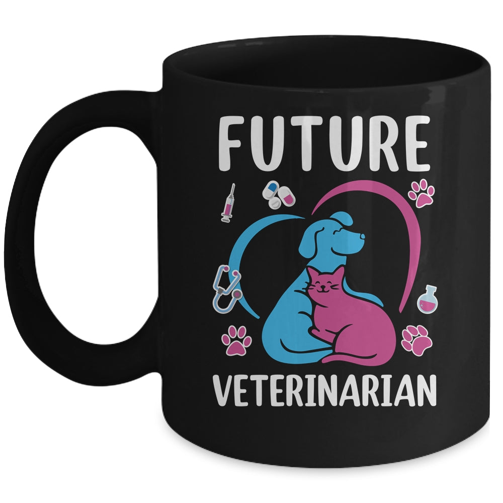 Future Veterinarian Funny Vet Tech Veterinarian Technician Mug | teecentury