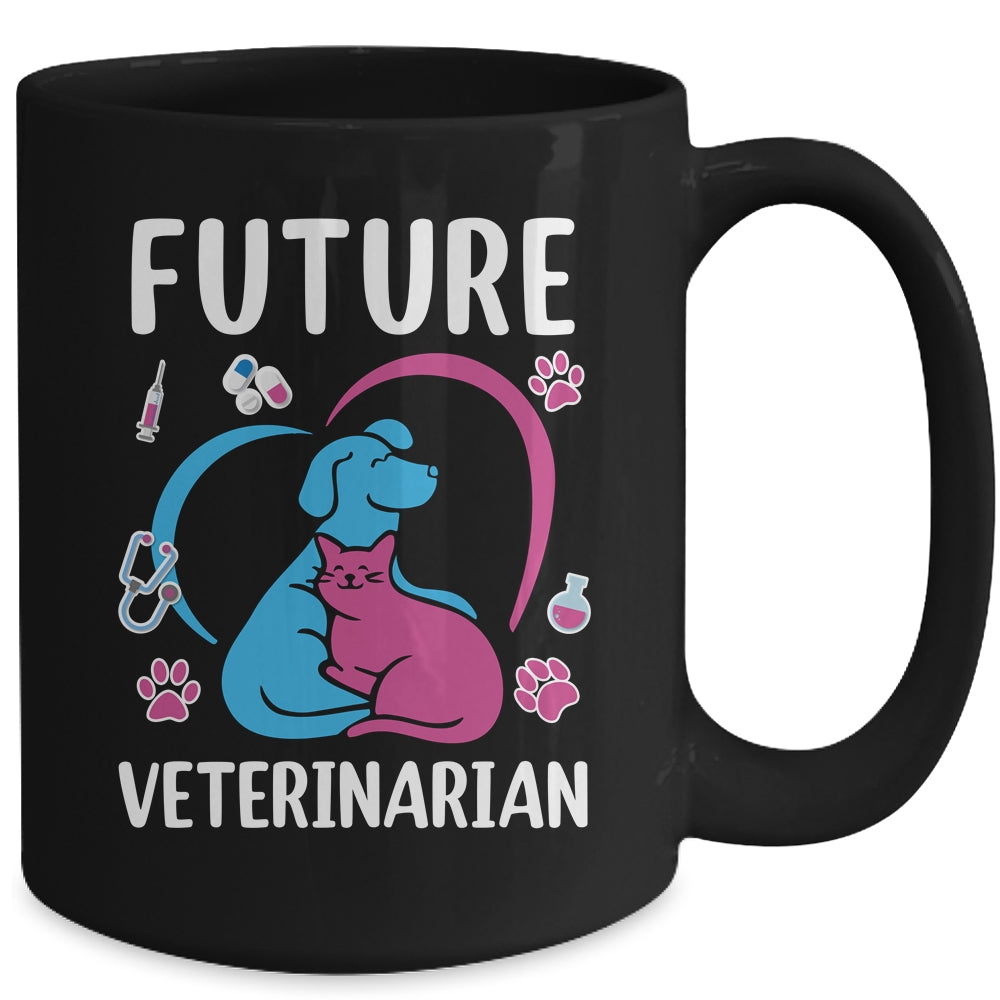 Future Veterinarian Funny Vet Tech Veterinarian Technician Mug | teecentury