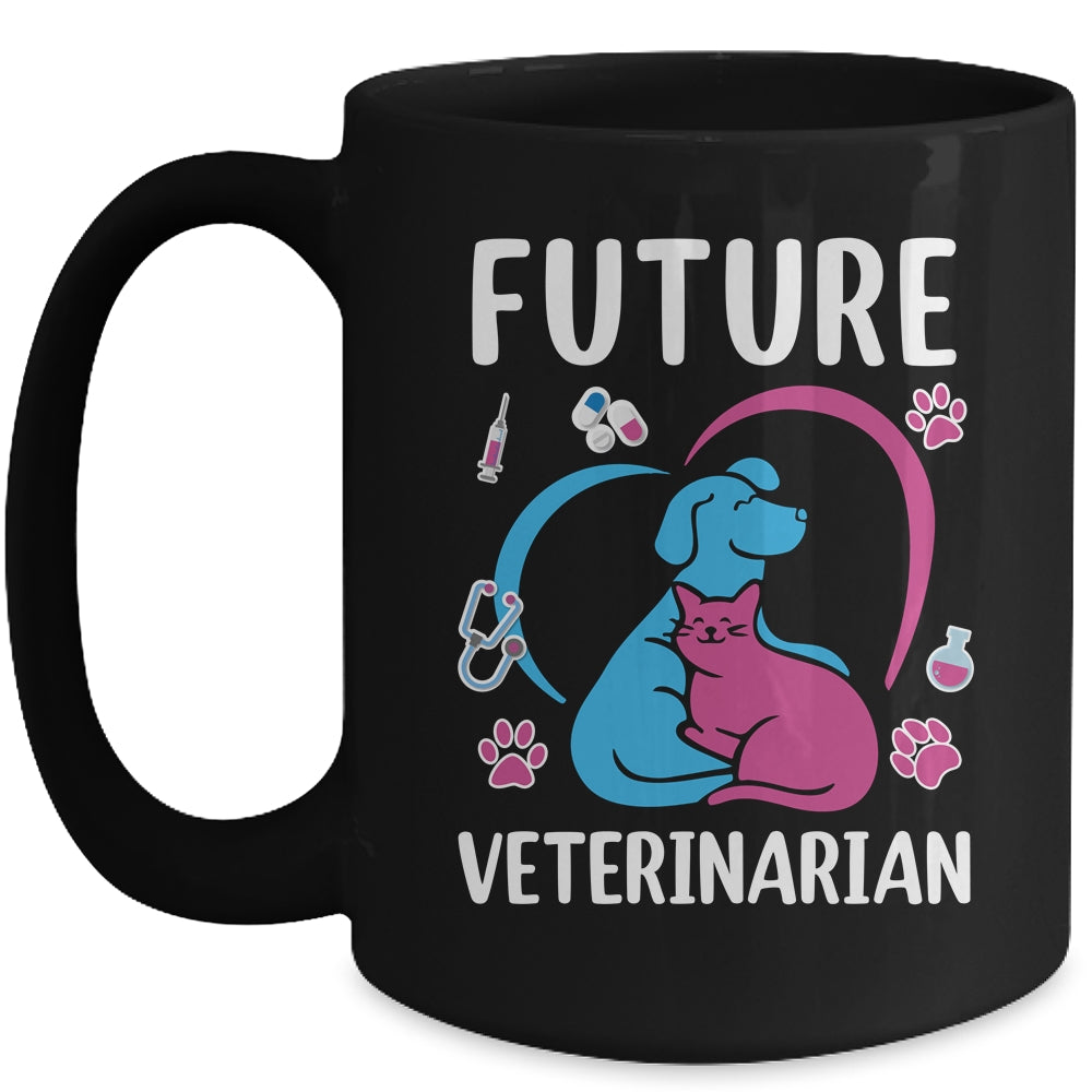 Future Veterinarian Funny Vet Tech Veterinarian Technician Mug | teecentury