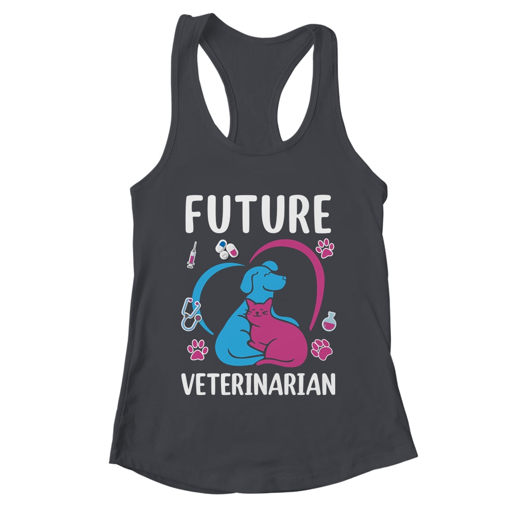 Future Veterinarian Funny Vet Tech Veterinarian Technician Shirt & Tank Top | teecentury