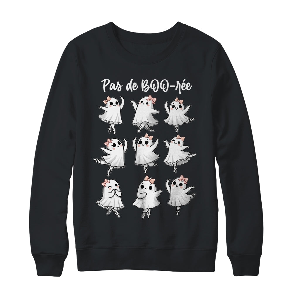 GHOST Pas De BOO-rée Ballet Dancer Spooky Halloween Shirt & Sweatshirt | teecentury