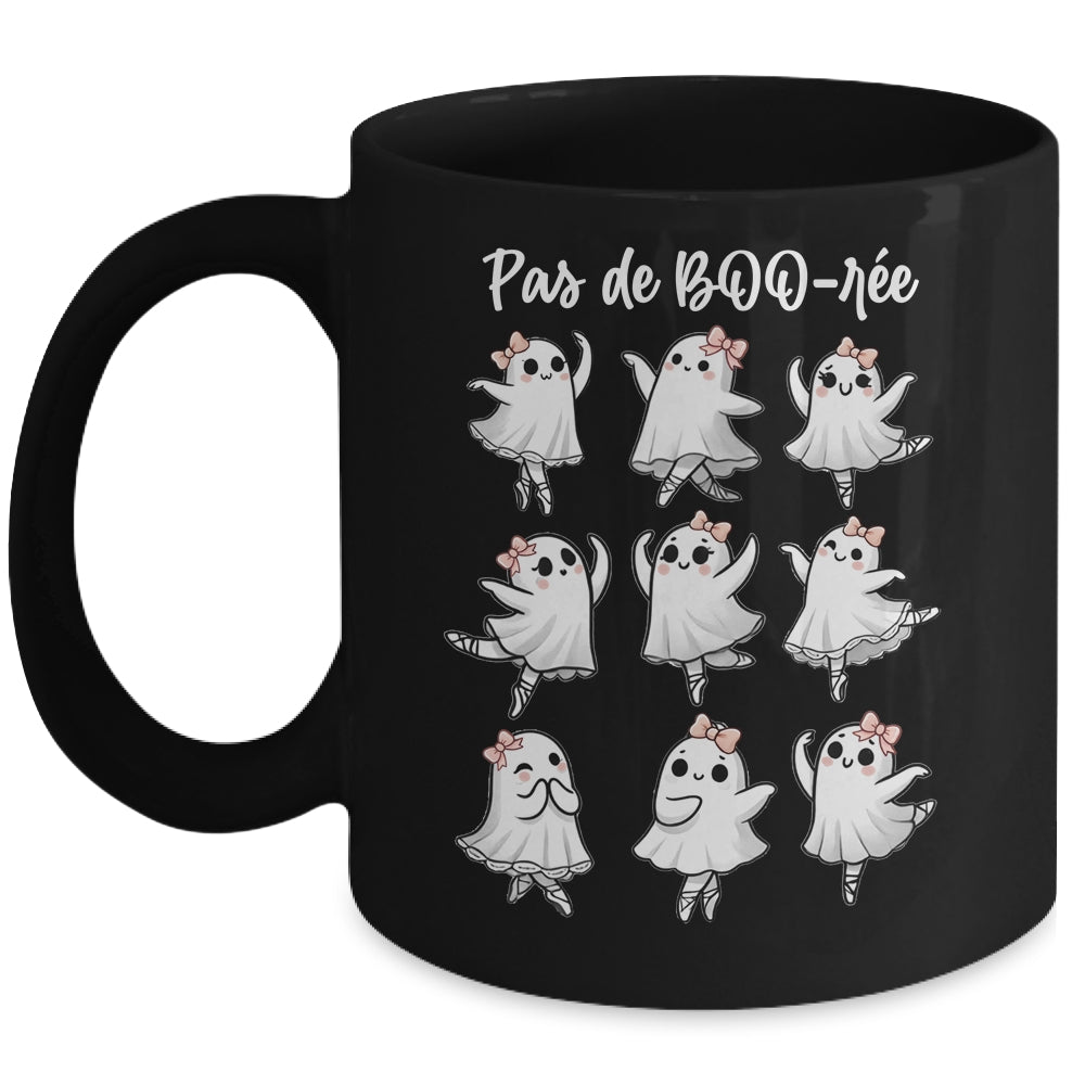 GHOST Pas De BOO-rée Ballet Dancer Spooky Halloween Mug | teecentury