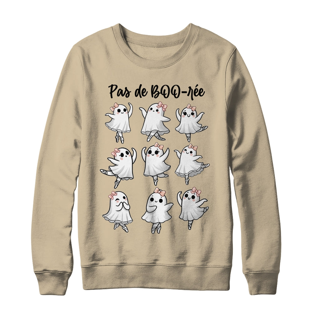 GHOST Pas De BOO-rée Ballet Ghost Dancer Spooky Halloween Shirt & Sweatshirt | teecentury