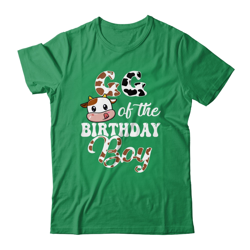 Gaga Of The Birthday Boy Cow Farm 1st Birthday Boy Shirt & Hoodie | teecentury