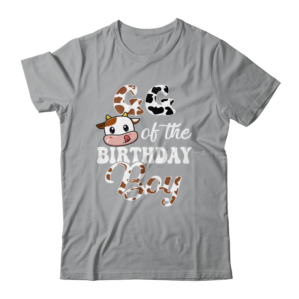 Gaga Of The Birthday Boy Cow Farm 1st Birthday Boy Shirt & Hoodie | teecentury