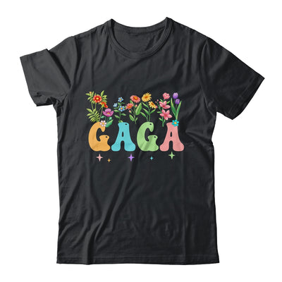 Gaga Women Wildflower Floral Design Gaga Mothers Day Shirt & Tank Top | teecentury