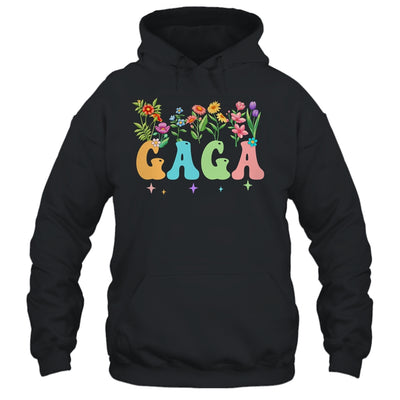 Gaga Women Wildflower Floral Design Gaga Mothers Day Shirt & Tank Top | teecentury