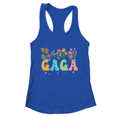 Gaga Women Wildflower Floral Design Gaga Mothers Day Shirt & Tank Top | teecentury