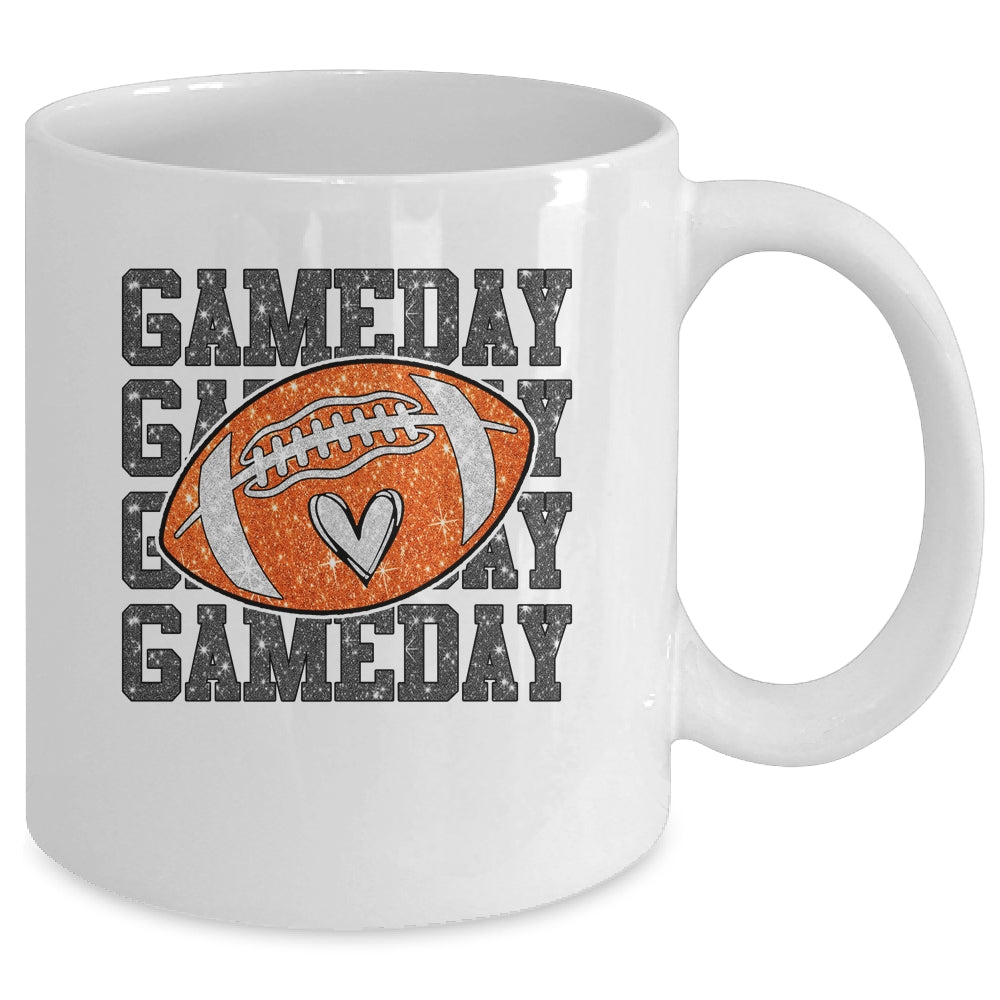 Game Day Football For Women Mom Football Season Fan Lover Mug | teecentury