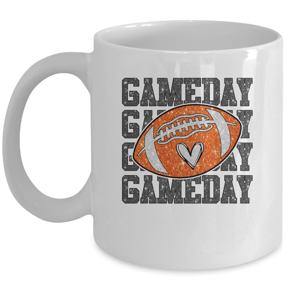 Game Day Football For Women Mom Football Season Fan Lover Mug | teecentury