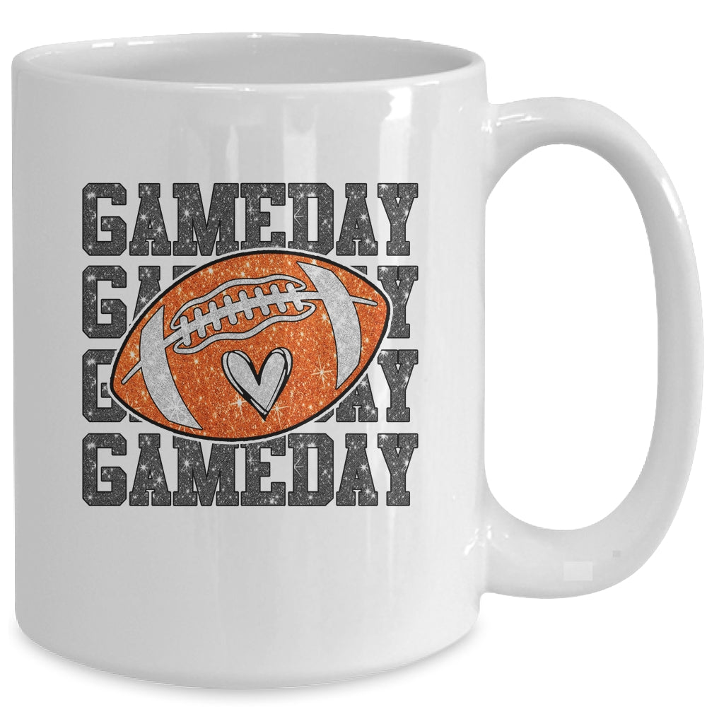 Game Day Football For Women Mom Football Season Fan Lover Mug | teecentury