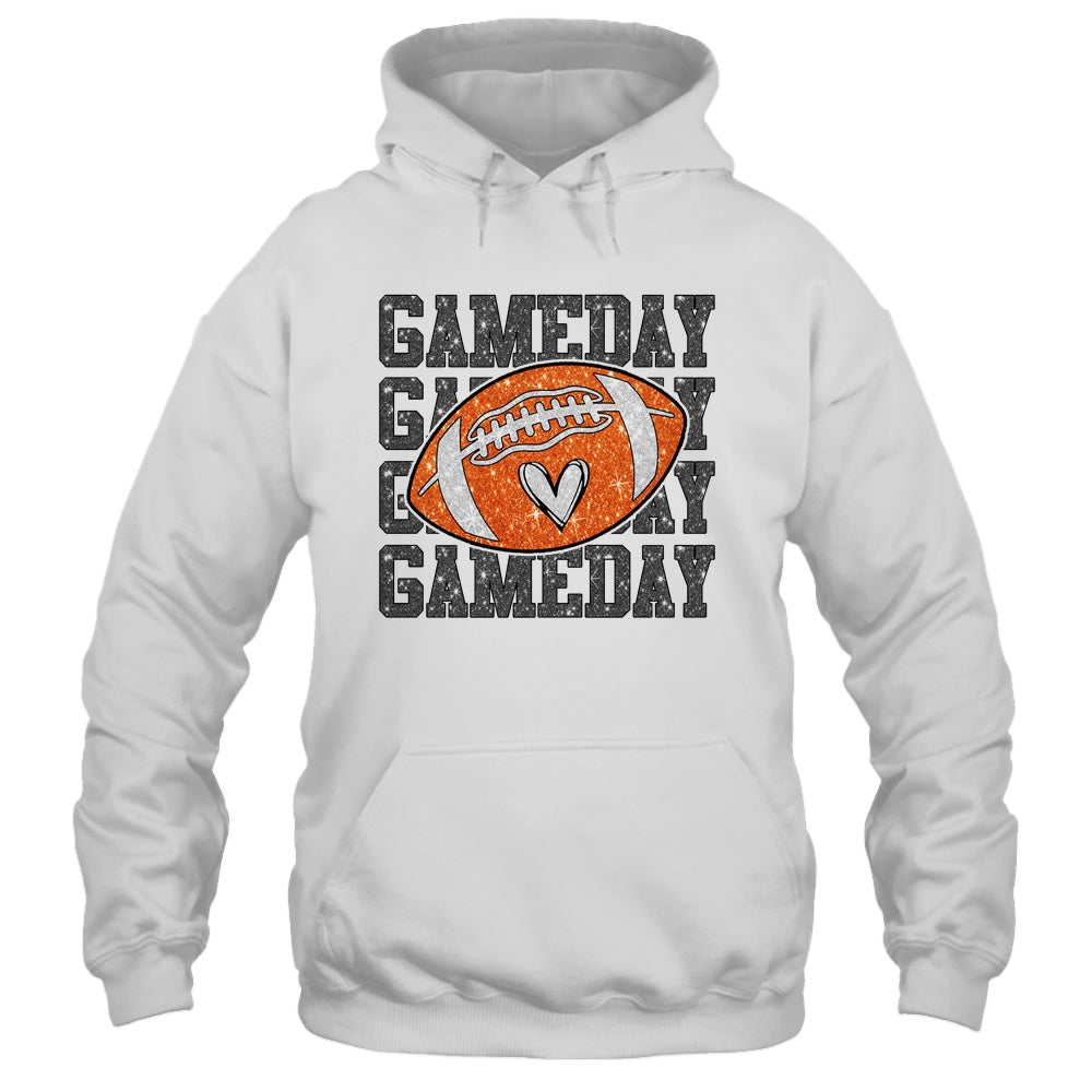 Game Day Football For Women Mom Football Season Fan Lover Shirt & Tank Top | teecentury