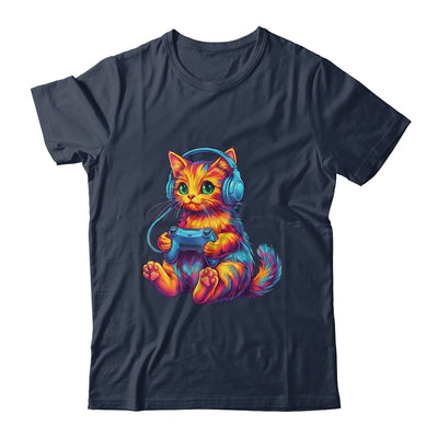 Gamer Cat Video Games Boys Teen Men Girls Funny Gaming Cat Shirt & Hoodie | teecentury