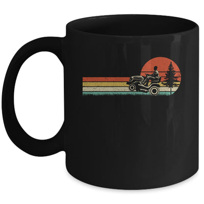 Gardener Lawn Mowing Mower Retro Groundskeeper For Men Women Mug | teecentury