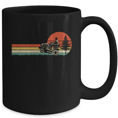 Gardener Lawn Mowing Mower Retro Groundskeeper For Men Women Mug | teecentury