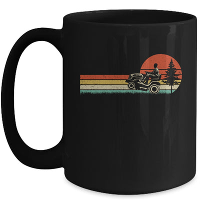 Gardener Lawn Mowing Mower Retro Groundskeeper For Men Women Mug | teecentury
