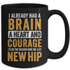 Gave Me A New Hip Funny Hip Replacement Surgery Recovery Mug | teecentury