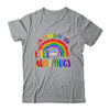 Gay Pride I'm Proud Of You Free Aunt Hugs Rainbow LGBT LGBTQ Shirt & Tank Top | teecentury