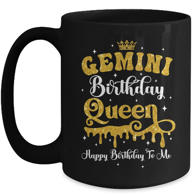 Gemini Birthday Queen Happy Birthday To Me Women Mug | teecentury