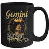 Gemini Queen Birthday Afro Girls Black Zodiac Birthday Mug | teecentury