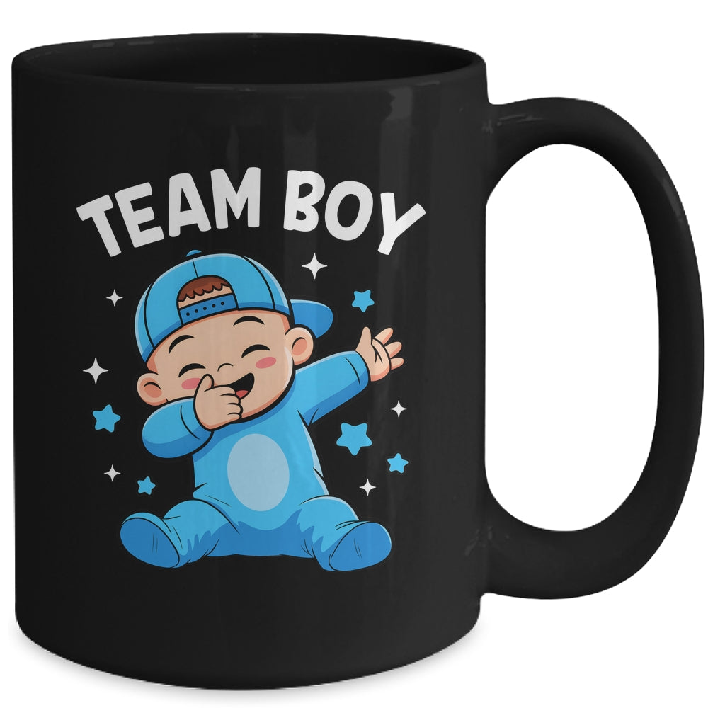 Gender Reveal Party Team Boy Baby Announcement Mug | teecentury