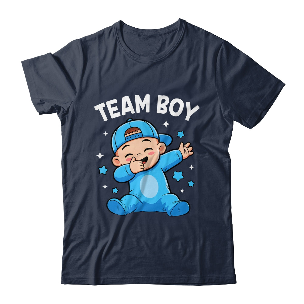 Gender Reveal Party Team Boy Baby Announcement Shirt & Tank Top | teecentury