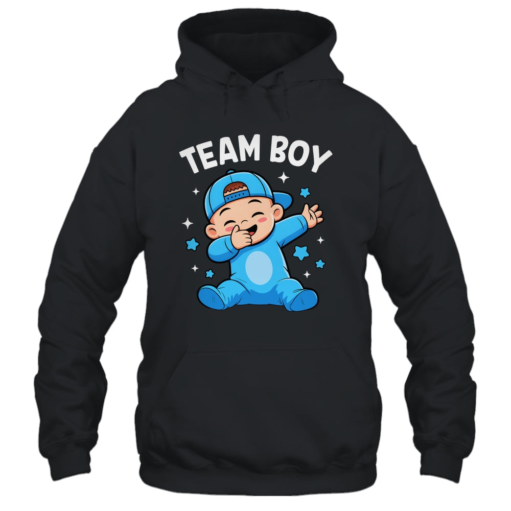 Gender Reveal Party Team Boy Baby Announcement Shirt & Tank Top | teecentury