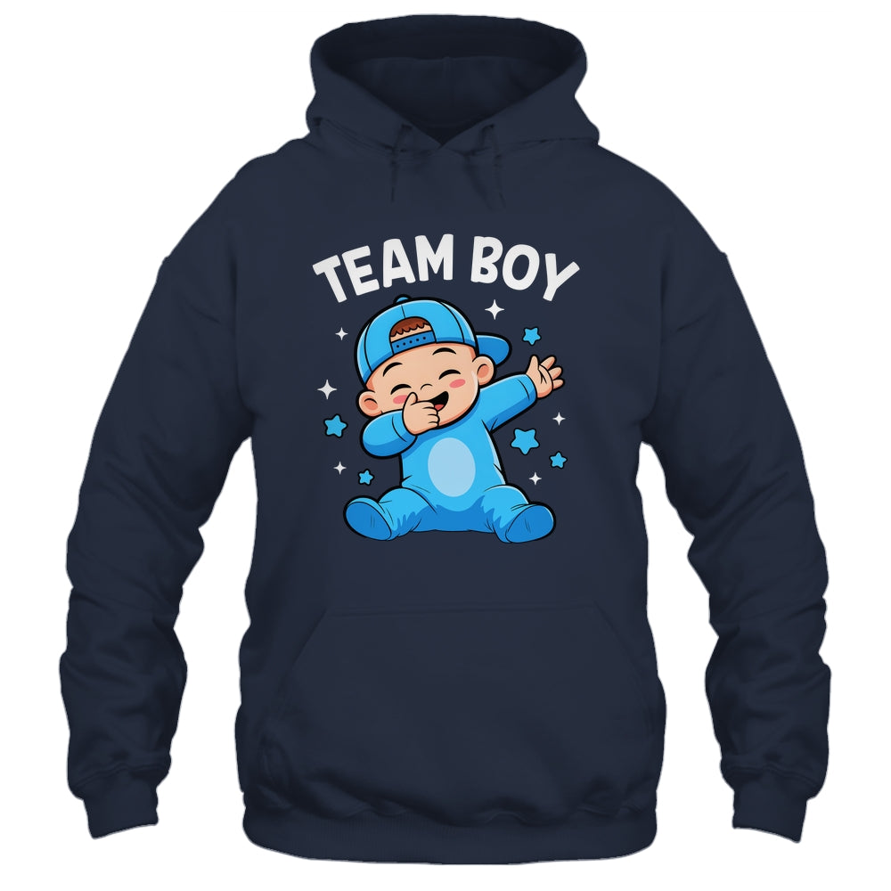 Gender Reveal Party Team Boy Baby Announcement Shirt & Tank Top | teecentury