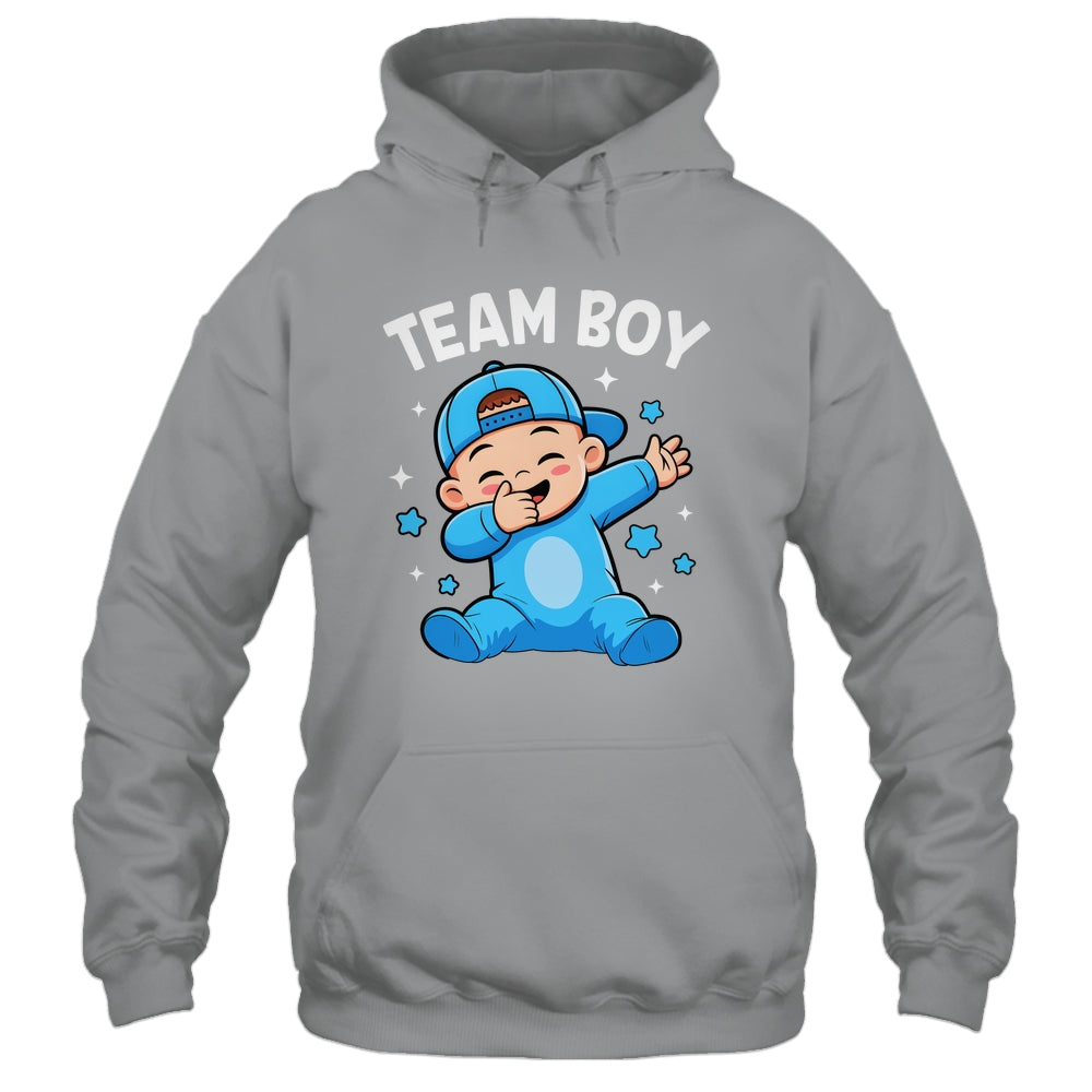 Gender Reveal Party Team Boy Baby Announcement Shirt & Tank Top | teecentury