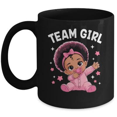 Gender Reveal Party Team Girl Baby Announcement Mug | teecentury