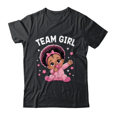 Gender Reveal Party Team Girl Baby Announcement Shirt & Tank Top | teecentury