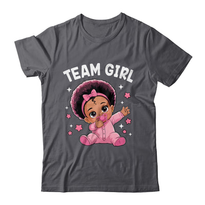 Gender Reveal Party Team Girl Baby Announcement Shirt & Tank Top | teecentury