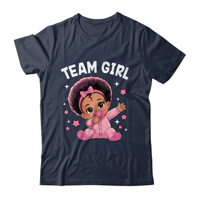 Gender Reveal Party Team Girl Baby Announcement Shirt & Tank Top | teecentury