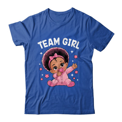 Gender Reveal Party Team Girl Baby Announcement Shirt & Tank Top | teecentury