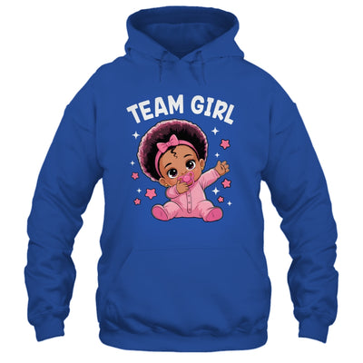 Gender Reveal Party Team Girl Baby Announcement Shirt & Tank Top | teecentury