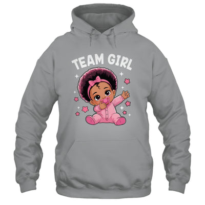 Gender Reveal Party Team Girl Baby Announcement Shirt & Tank Top | teecentury