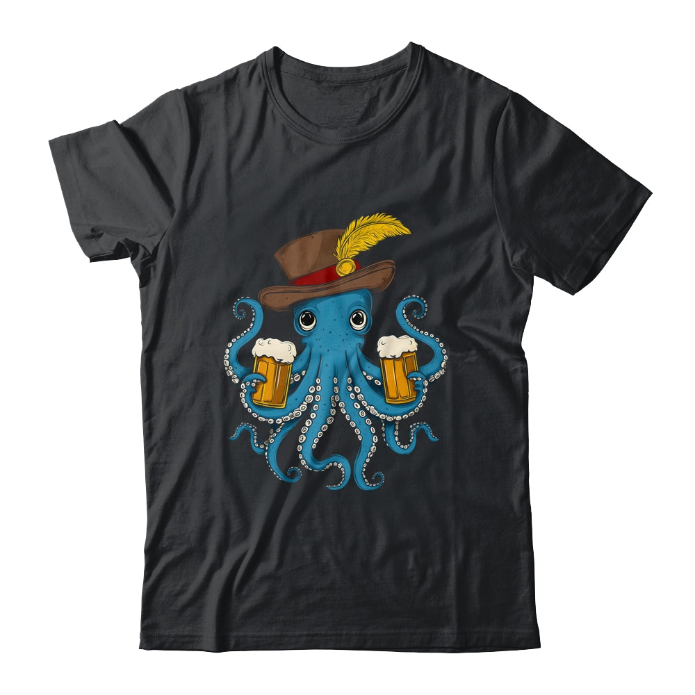 German Octopus Oktoberfest Funny Bavarian Festival Men Women Shirt & Hoodie | teecentury