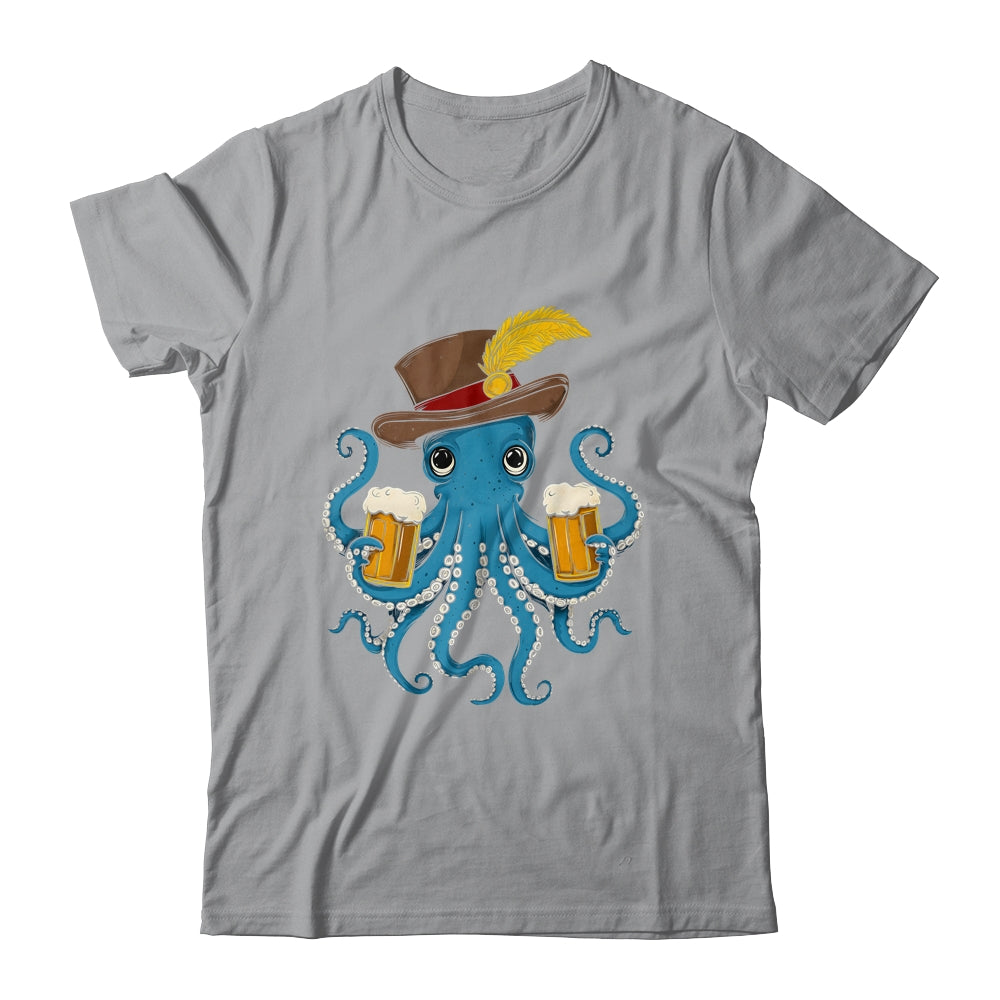 German Octopus Oktoberfest Funny Bavarian Festival Men Women Shirt & Hoodie | teecentury