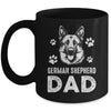 German Shepherd Dad Dog Lover Father's Day Mug | teecentury