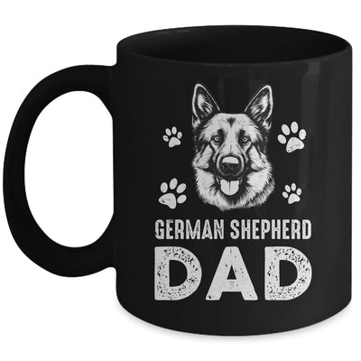 German Shepherd Dad Dog Lover Father's Day Mug | teecentury