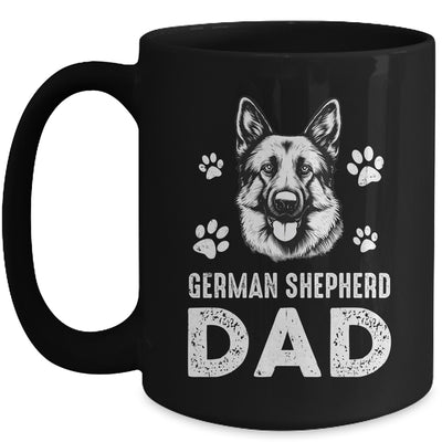 German Shepherd Dad Dog Lover Father's Day Mug | teecentury