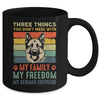 German Shepherd Funny Dog Three Things You Don't Mess With Mug | teecentury