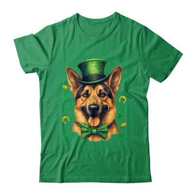 German Shepherd St Patricks Day Leprechaun Shamrock Irish Shirt & Hoodie | teecentury