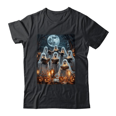 Ghost Book Reading Halloween Teachers Books Lover Women Men Shirt & Sweatshirt | teecentury