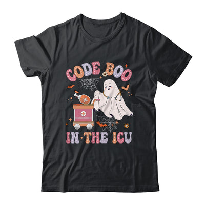 Ghost Code Boo In The ICU Nursing Nurse Halloween Costume Shirt & Hoodie | teecentury