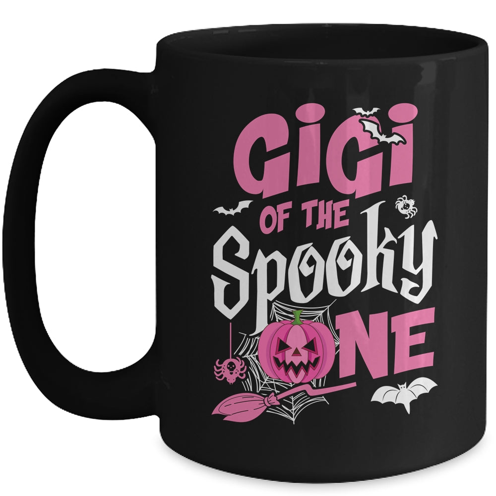 Gigi Halloween 1st Birthday Girl Matching Family Spooky One Mug | teecentury