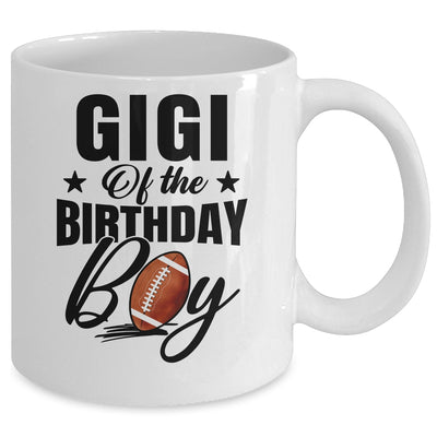 Gigi Of The Birthday Boy Football 1st Birthday Party Mug | teecentury