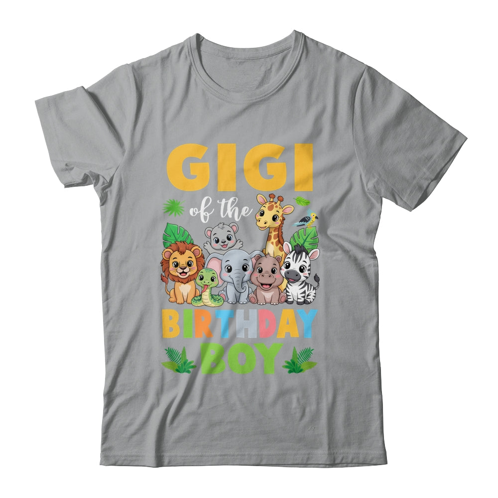 Gigi Of The Birthday Boy Kids Safari Jungle Animal Shirt & Hoodie | teecentury