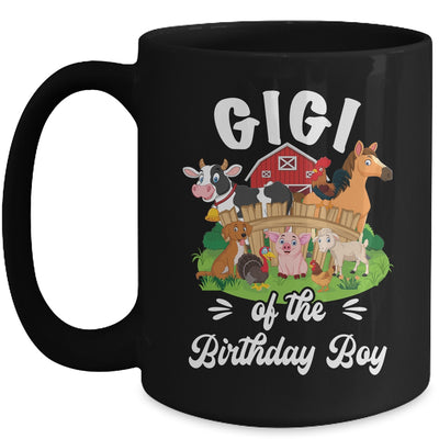 Gigi Of The Birthday Boy Party Cow Farm 1st Birthday Party Mug | teecentury