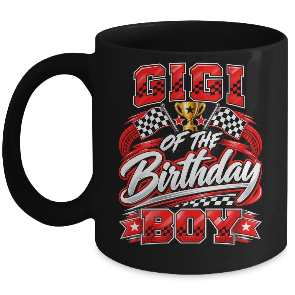 Gigi Of The Birthday Boy Race Car Family Pit Crew Mug | teecentury